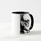 Was würde Freud tun? Tasse (VorderseiteRechts)