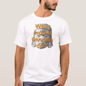Was würde Genghis tun? T-Shirt (Vorderseite)