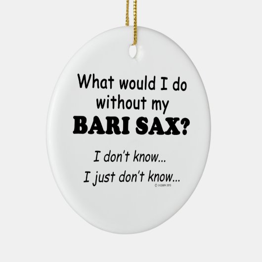 Was würde ich tun, Bari Sax? Keramikornament (Rechts)