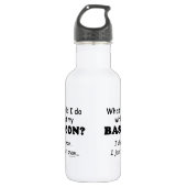 Was würde ich tun, Bassoon Edelstahlflasche (Vorderseite)