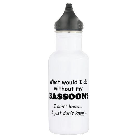 Was würde ich tun, Bassoon Edelstahlflasche (Rechts)