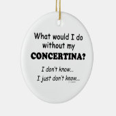 Was würde ich tun, Concertina Keramikornament (Rechts)