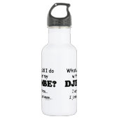 Was würde ich tun, Djembe? Edelstahlflasche (Vorderseite)