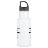 Was würde ich tun? edelstahlflasche (Rückseite)