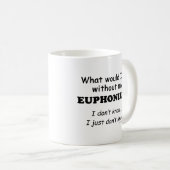 Was würde ich tun, Euphonium Coffee Tasse? Kaffeetasse (VorderseiteRechts)