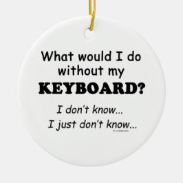 Was würde ich tun? keramikornament