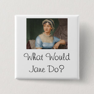 Was würde Jane tun? Button
