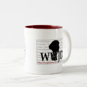 Was würde Jane tun? Tasse (VorderseiteRechts)