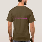 Was würde Jesus essen? T-Shirt (Rückseite)