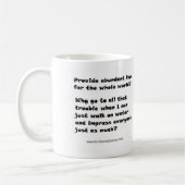 Was würde Jesus NICHT tun? 1 Kaffeetasse (Links)