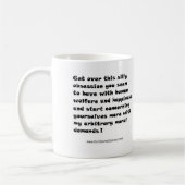 Was würde Jesus NICHT tun? 2 Kaffeetasse (Links)