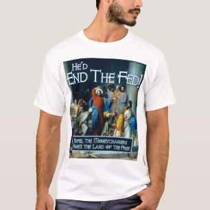 Was würde Jesus tun?  Er würde gefüttert beende T-Shirt