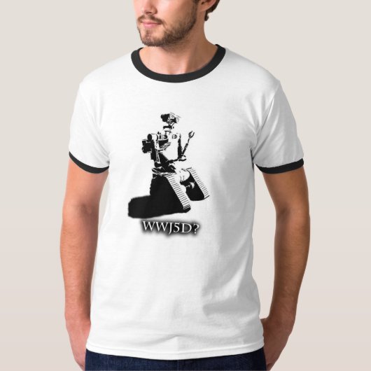 Was würde Johnny 5 tun? T-Shirt (Vorderseite)