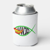 Was würde Joker tun? Dosenkühler (Kanne Vorderseite)