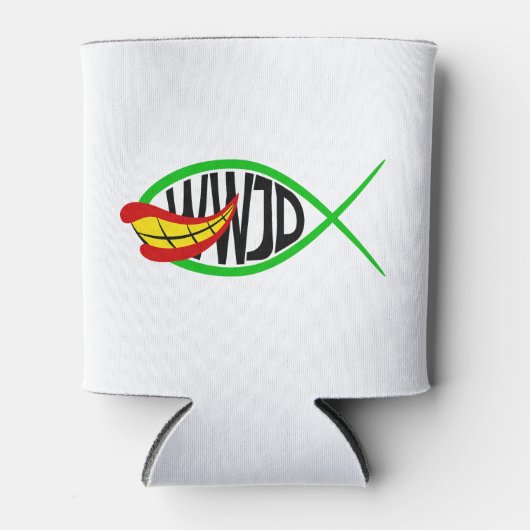 Was würde Joker tun? Dosenkühler (Vorderseite)