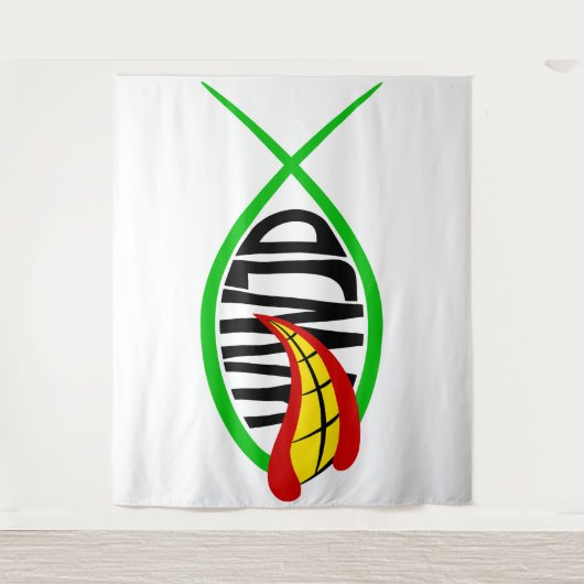 Was würde Joker tun? Wandteppich (Vorderseite)