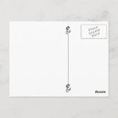 Was würde Lisbeth tun? Postkarte (Rückseite)