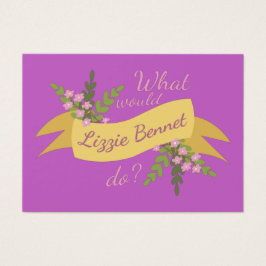 Was würde Lizzie Bennet tun? II