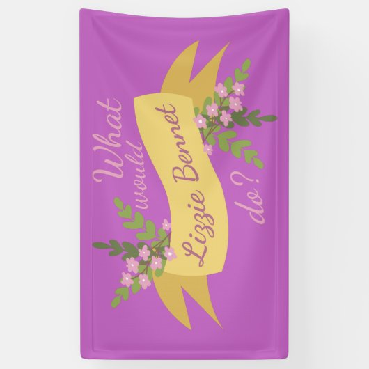 Was würde Lizzie Bennet tun? II Banner (Vertikal)