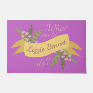Was würde Lizzie Bennet tun? II Fußmatte