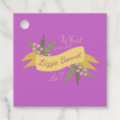 Was würde Lizzie Bennet tun? II Geschenkanhänger (Vorderseite)