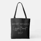 Was würde Lizzie Bennet tun? Tasche (Rückseite)