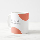 Was würde Marie Kondo tun? Lustig Kaffeetasse (Vorderseite Links)