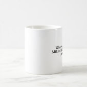 Was würde mikhail bakunin tun? kaffeetasse (Mittel)