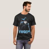 Was würde Odin tun? WWOD? schwarzes T-Shirt (Vorne ganz)