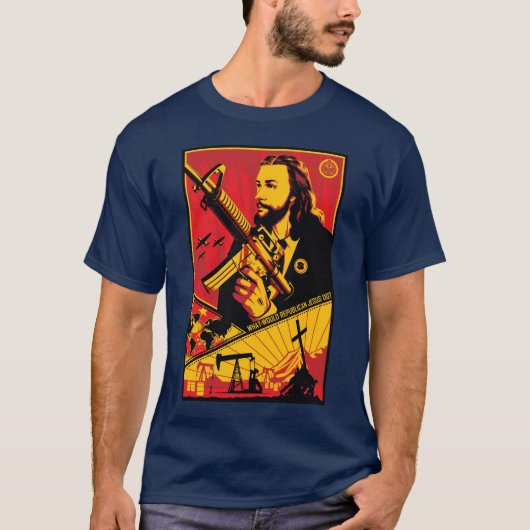 Was würde republikanischer Jesus tun? T-Shirt (Vorderseite)