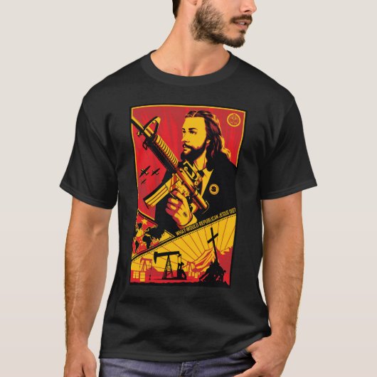 Was würde republikanischer Jesus tun? T-Shirt (Vorderseite)