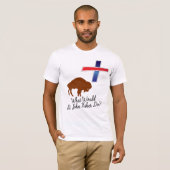 Was würde St. John Fisher tun? T-Shirt (Vorne ganz)