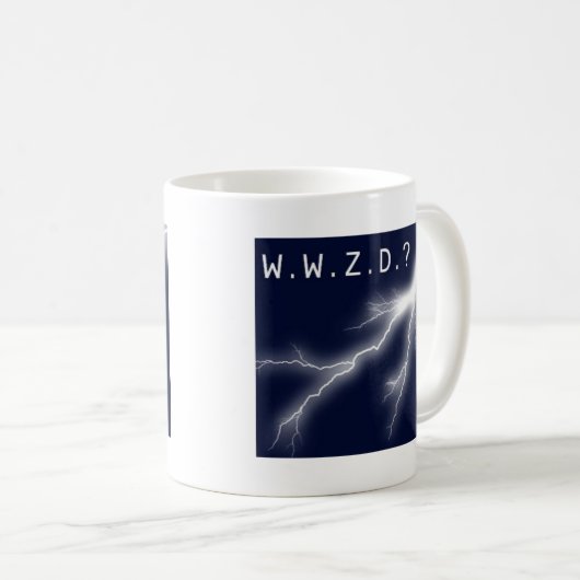 Was würde Zeus tun? Kaffeetasse (VorderseiteRechts)