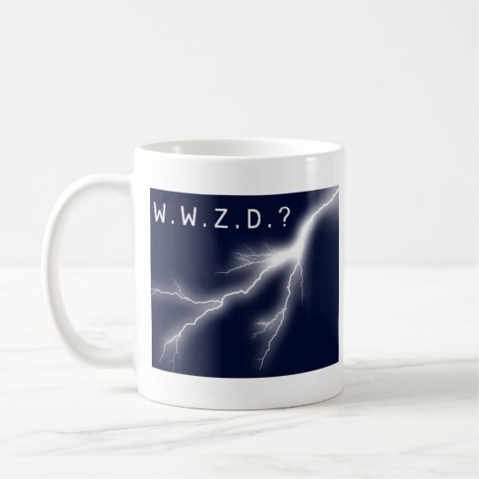 Was würde Zeus tun? Kaffeetasse (Links)