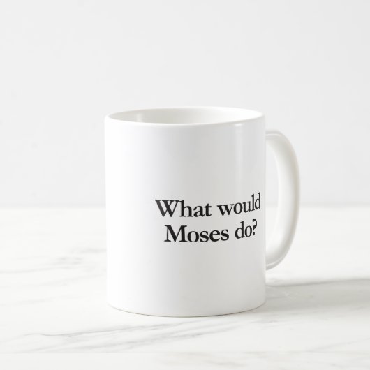 Was würden Moos tun? Kaffeetasse (VorderseiteRechts)