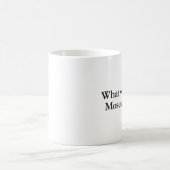 Was würden Moos tun? Kaffeetasse (Mittel)