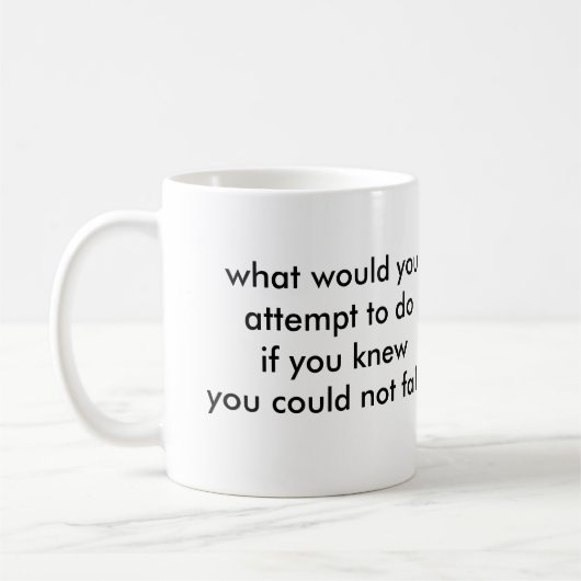 Was würden Sie tun? Kaffeetasse (Links)