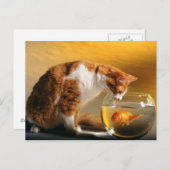 Was zum Abendessen ? Postkarte (Vorne/Hinten)