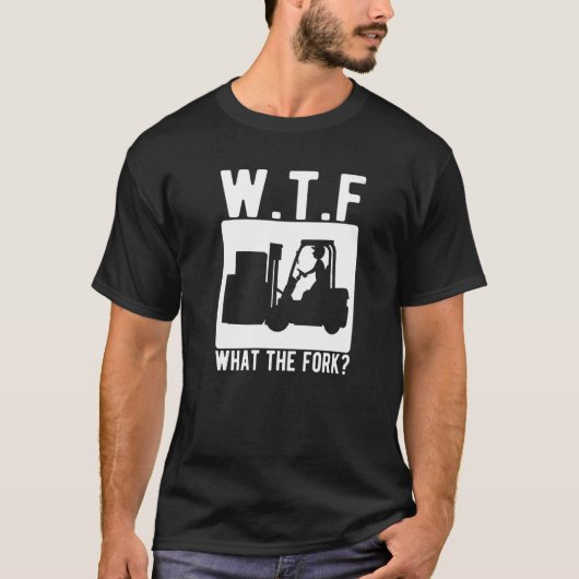 Was zum Gabelstaplerfahrer Gabelstapler   T-Shirt (Vorderseite)