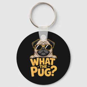 Was zum Pug für Kinder Jungen Lustiger Hundeliebha Schlüsselanhänger