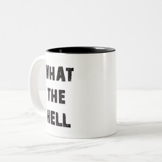 Was Zweifarbige Tasse (Vorderseite Links)