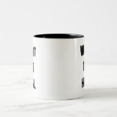 Was Zweifarbige Tasse (Mittel)