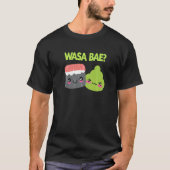 Wasa Bae japanisches Essen Sushi Wasabi T-Shirt (Vorderseite)