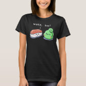 Wasa Bae Wasabi Sushi Enthusiasten japanisches Ess T-Shirt (Vorderseite)