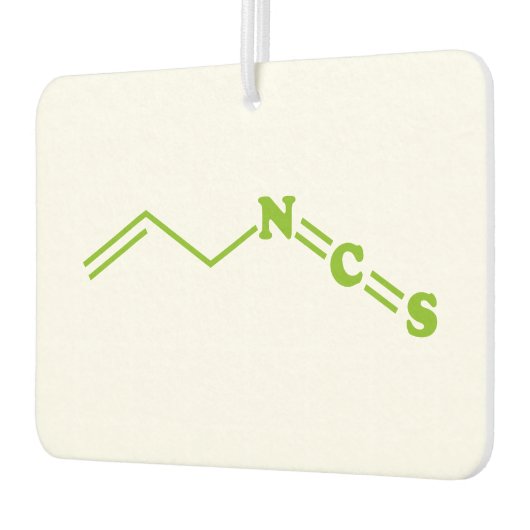 Wasabi Allyl Isothiocyanat Molekulare Formel Autolufterfrischer (Links)