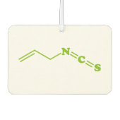 Wasabi Allyl Isothiocyanat Molekulare Formel Autolufterfrischer (Vorderseite)