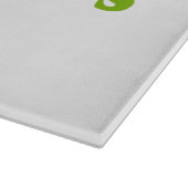 Wasabi Allyl Isothiocyanat Molekulare Formel Schneidebrett (Ecke)