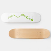 Wasabi Allyl Isothiocyanat Molekulare Formel Skateboard (Horizontal)