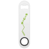 Wasabi Allyl Isothiocyanat Molekulare Formel Speed Flaschenöffner (Vorderseite)