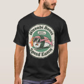 Wasabi Boost Speed Eaten Racing Sushi T-Shirt (Vorderseite)